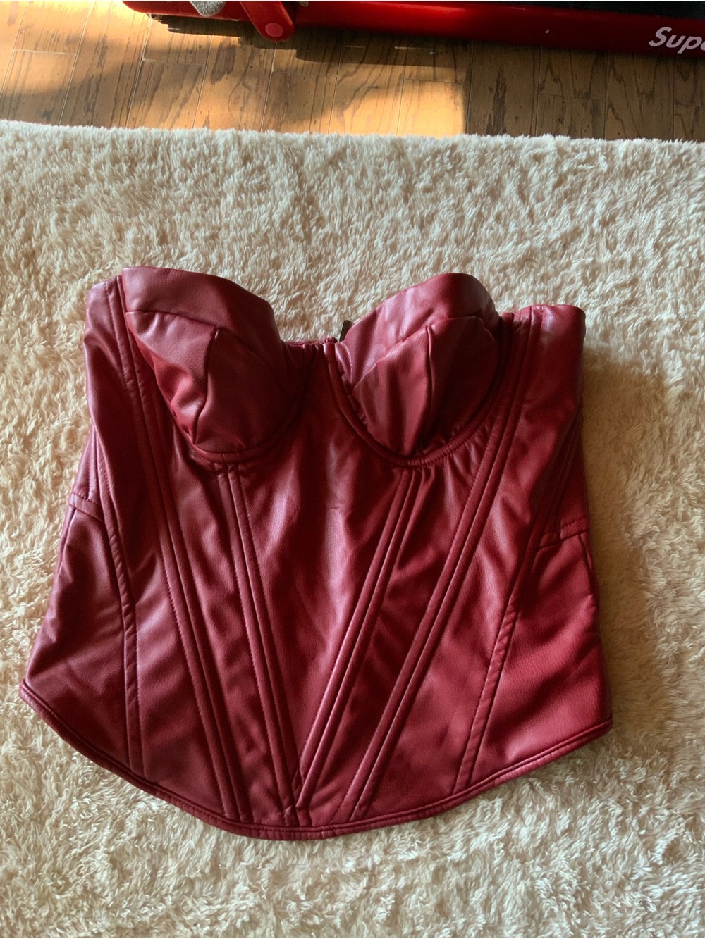 Strapless Corset Bustier Top